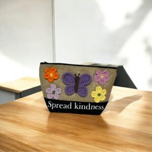 Crochet Butterfly Pouch