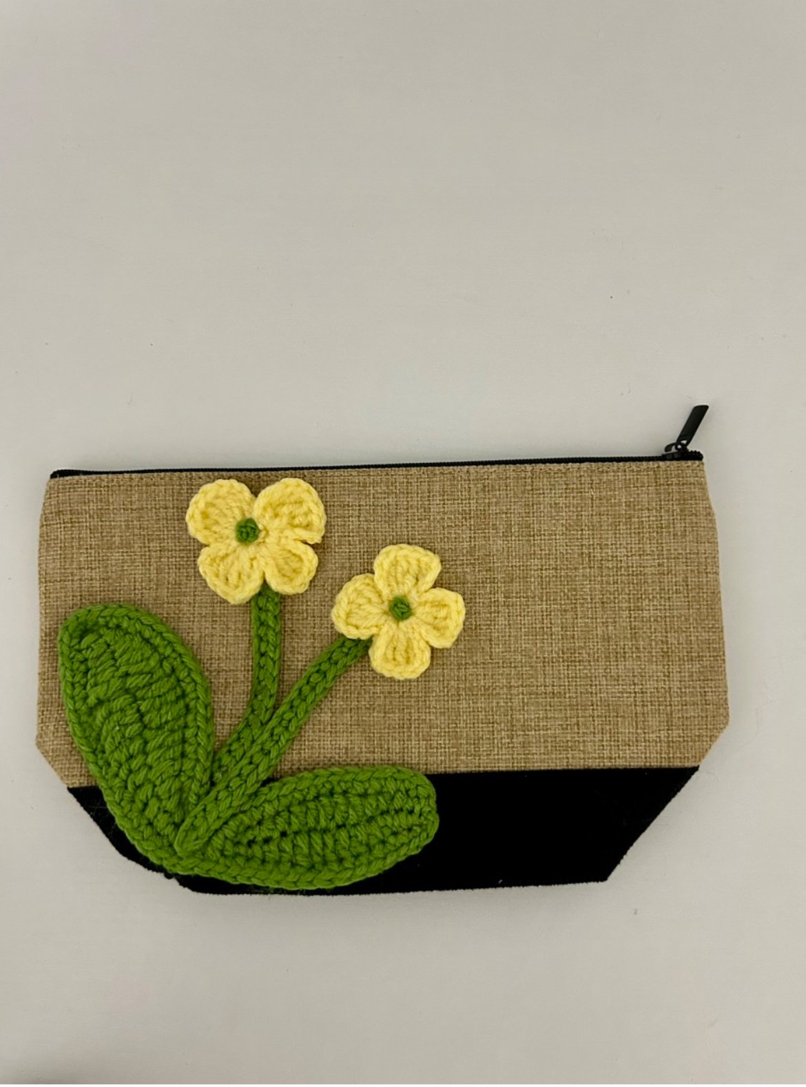 Crochet Flower pouch - Image 2