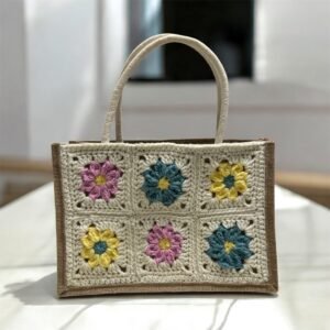 Crochet Flower Granny Square