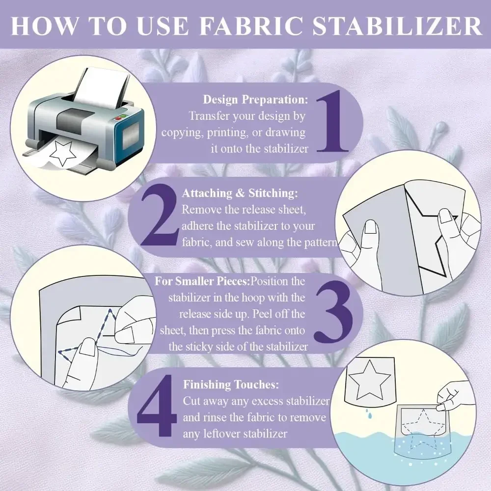 Water-Soluble Sticker for embrodey - Image 6